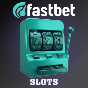Fastbet slots banner showing a slot machine with ‘777’ and bar symbols on a dark gradient background, with ‘Fastbet Slots’ text.